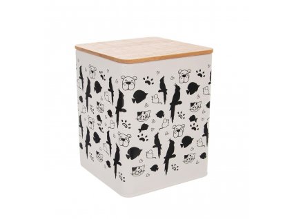 Plechová dóza pre maznáčikov - veľká