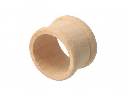 Drevený krúžok na obrúsky - prsteň