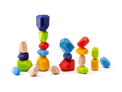 Drevené balančné kamene