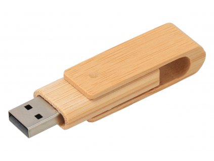 Drevený USB disk 16GB - bambus