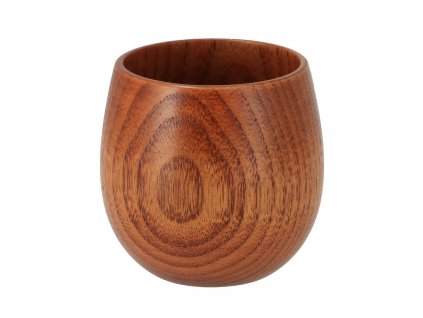 Hrnček bez ucha z dubového dreva 190 ml