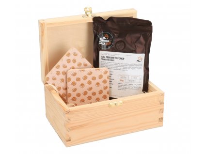 Darčeková farebná krabička pre milovníkov kávy