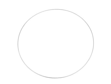 kovovy kruh k dekorovani 60 cm