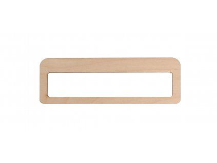 Dřevěná ucha na tašky - obdélník (Zvoľte variant 20 cm)