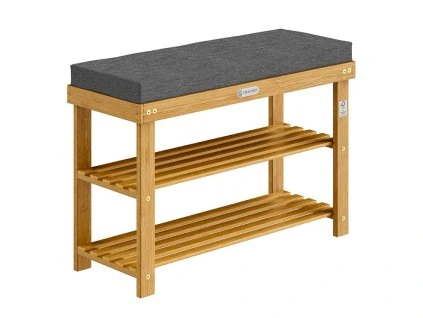 58684 3 akaciovy botnik se sedakem 70 x 33 x 48 cm