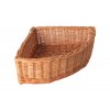 Prútený kôš na pečivo rohový 40 x 40 cm