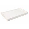 1173 5 dreveny servirovaci stolek do postele 50x30 cm bily