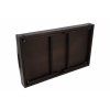 1167 4 dreveny servirovaci stolek do postele 50x30 cm tmavy