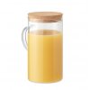 Sklenený džbán s korkovým vekom - 1000 ml