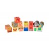 Drevené zvukové kocky - Farma