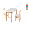 Detský stolík so stoličkami - farebný