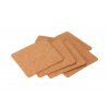 6426 3 korkovy podtacek ctvercovy 9 5 x 9 5 cm 6 ks