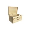 Drevený box s úsmevom 40 x 30 x 23 cm a viekom