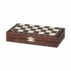 Malé magnetické drevené šachy