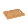 Bambusová doska na krájanie s brúskou na nože  - 28 x 21 cm