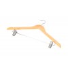 Drevené ramienko s klipmi - 44 x 28 cm