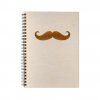 8385 7 dreveny blok a5 moustache