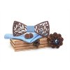 Drevený motýlik XV