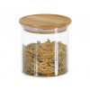 Sklenená dóza s bambusovým vekom - 500 ml