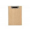 Drevená doska s klipom A5 - dub