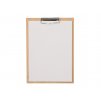 Drevená doska s klipom A4 - dub