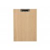 Drevená doska s klipom A4 - dub
