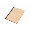 Drevená doska na menu A5 - dub