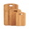 Súprava doštičiek premium z dubového dreva 3ks