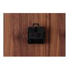 ATMOWOOD orechové hodiny 34 cm - čierne ručičky