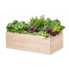 Drevený vyvýšený záhon 120 x 60 x 40 cm