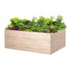 Drevený vyvýšený záhon 160 x 100 x 60 cm