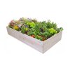 Drevený vyvýšený záhon 240 x 100 x 40 cm