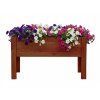 56695 1 vyvyseny dreveny truhlik 120 cm teak