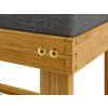 58684 4 akaciovy botnik se sedakem 70 x 33 x 48 cm
